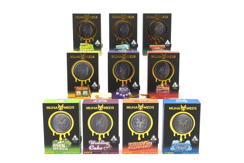 MUHA MEDS - 510 VAPE CARTS - FULL SPECTRUM - 1GM (1000MG)